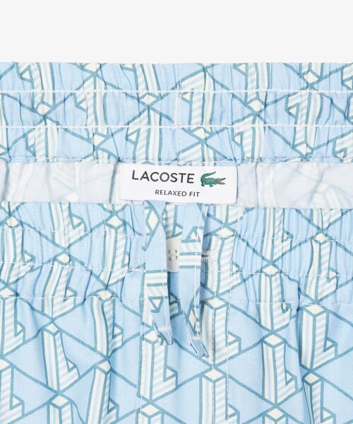 LACOSTE（ラコステ） パンツ モノグラム総柄ショーツ メンズ