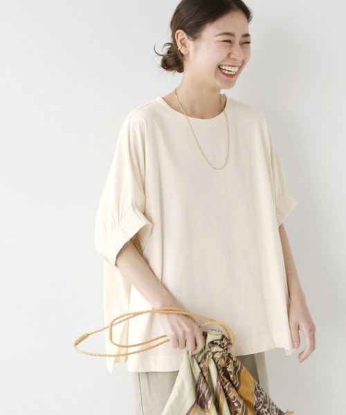 「JOURNAL STANDARD relume」 半袖シャツ FREE ベージュ レディース JOURNAL STANDARD relume 「JOURNAL relume」 半袖カットソー
