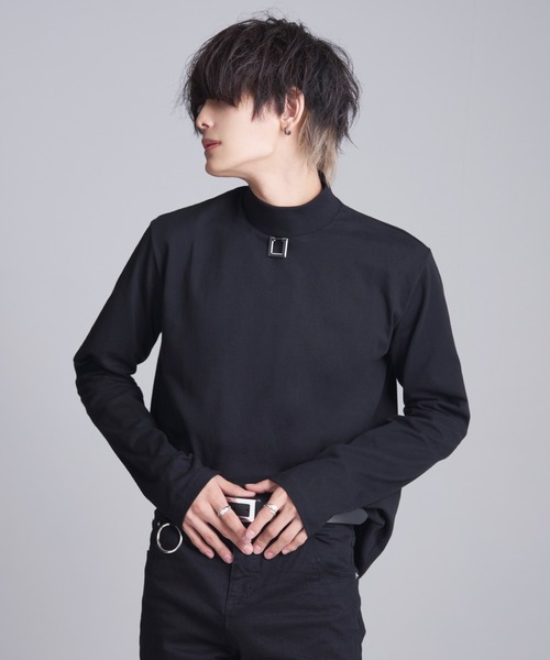 ADRER チャコールグレー M 上下 ADRER 「ADRER」 長袖Tシャツ LARGE ブラック メンズ : ZOZOTOWN