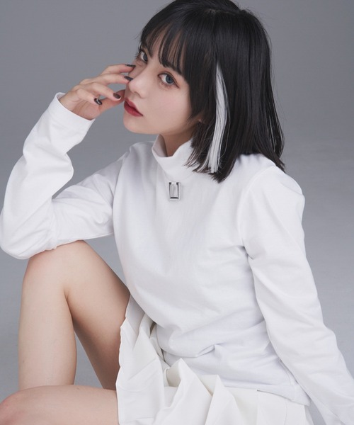 ADRER 「ADRER」 長袖Tシャツ LARGE ブラック メンズ : ZOZOTOWN