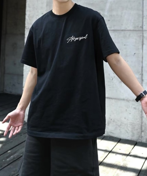 B.R.U tシャツ 刺繍バイカラーTシャツ メンズ レディース : ZOZOTOWN