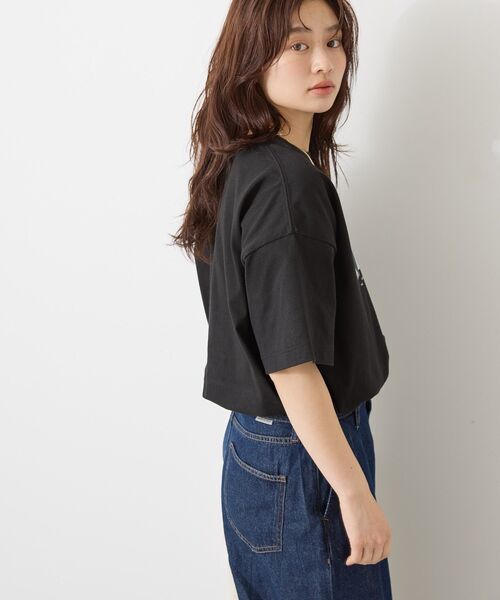 AMERICAN HOLIC tシャツ ボックスフォトTシャツ レディース