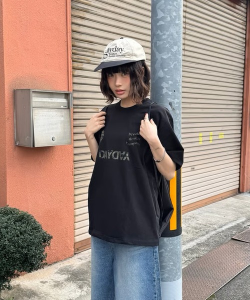 DAYDAY seoul tシャツ ゲームロゴ S/S Tシャツ レディース : ZOZOTOWN