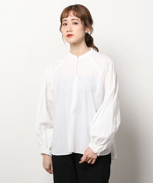 「BEAUTY&YOUTH UNITED ARROWS」 長袖ブラウス FREE ホワイト レディース