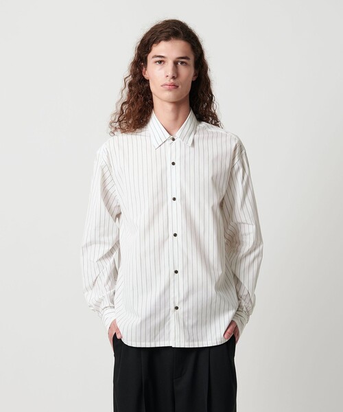 BEAUTY&YOUTH UNITED ARROWS クロップド丈シャツ BEAUTY&YOUTH UNITED ARROWS｜コットン クロップド シャツ