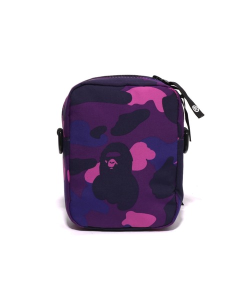 A BATHING APE ショルダーバッグ COLOR CAMO SHARK MINI BAG