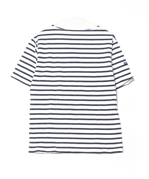 セントジェームス　半袖Tシャツ　T5 ホワイト SAINT JAMES（セントジェームス）TEE LOOSE（五分袖ドロップ