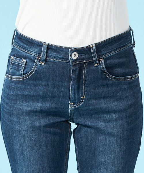 「C17」 デニムパンツ LARGE ブラック レディース