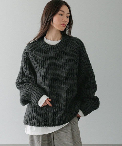 LOWRYS FARM（ローリーズファーム） セーター ニット 「LFM(U)」アゼ