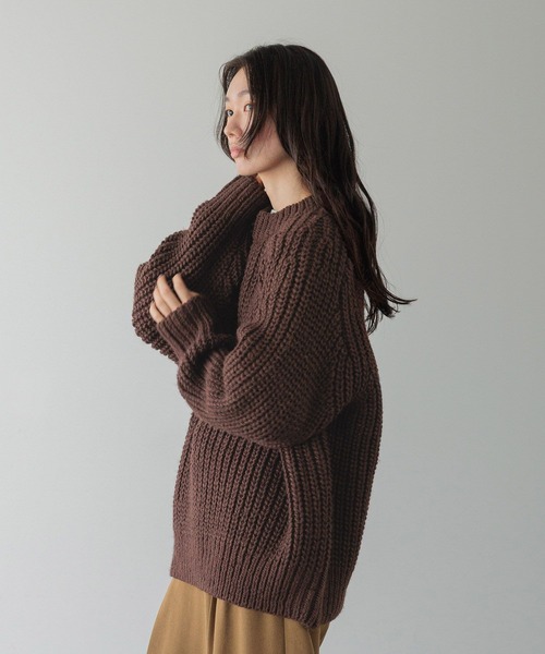 LOWRYS FARM（ローリーズファーム） セーター ニット 「LFM(U)」アゼ