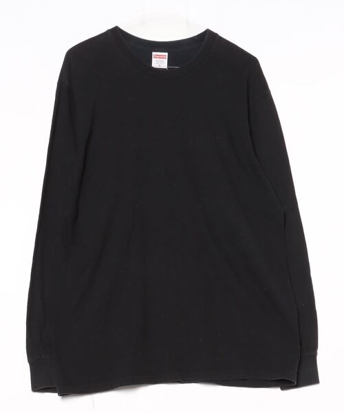 Supreme 長袖Tシャツ M Supreme 「Supreme」 長袖Tシャツ M ブラック メンズ : ZOZOTOWN
