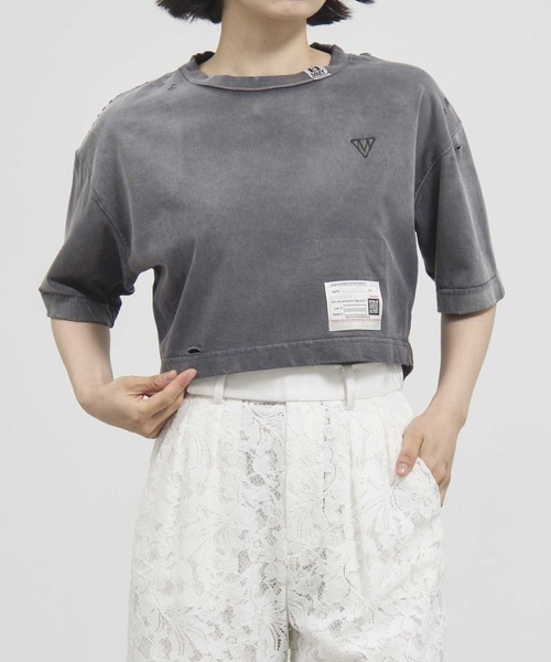 トップス SUN sun（レディースTシャツ、カットソー）（柄：ロゴ）｜トップス