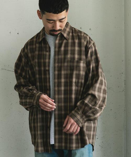 URBAN RESEARCH DOORS（アーバンリサーチドアーズ） シャツ オンブレ