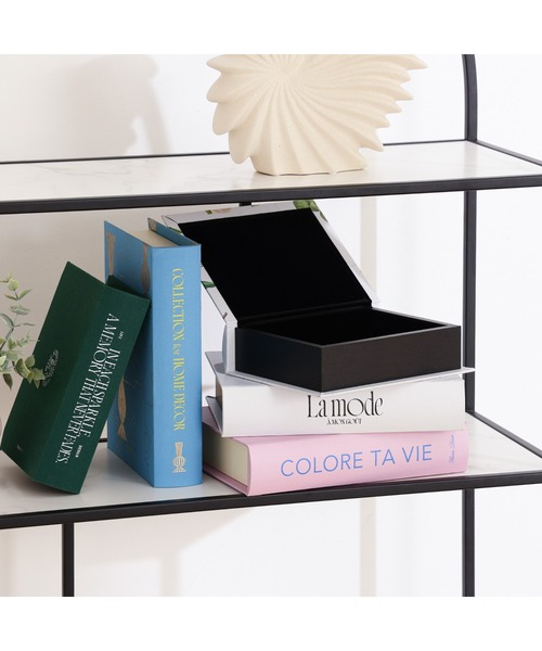 Francfranc 収納 ブックボックス M Francfranc（フランフラン） 収納 ブックボックス インテリア M ピンク
