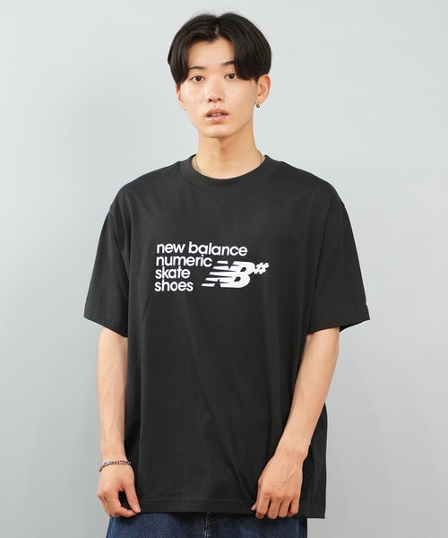 【新品未使用】  コンプレッション 半袖 Tシャツ ブラック New Balance（ニューバランス） tシャツ 半袖 Tシャツ ヌメリック