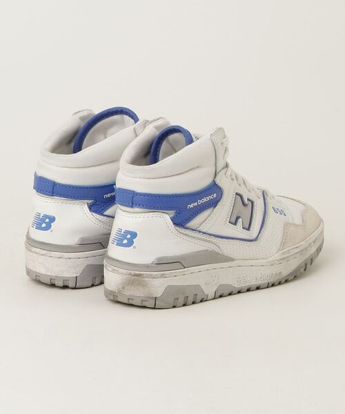 NEW BALANCE / ハイカットスニーカー/UK8.5 New Balance（ニューバランス） ハイカットスニーカー 24.0cm ホワイト