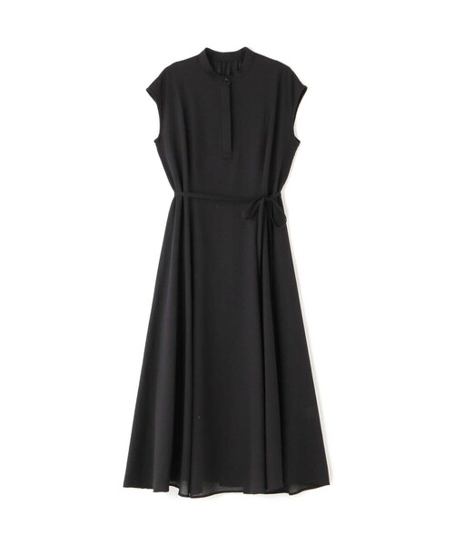 「NATURAL BEAUTY BASIC」 ノースリーブワンピース MEDIUM ブラック レディース_画像2