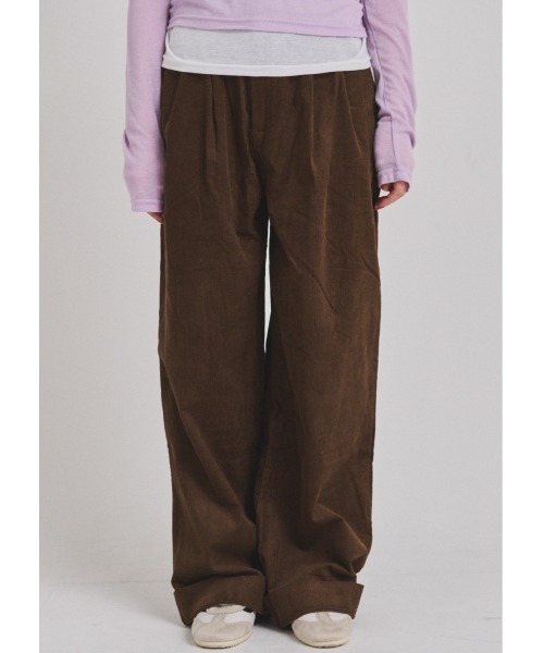 パンツ コーデュロイワイドパンツ レディース : ZOZOTOWN Yahoo!店