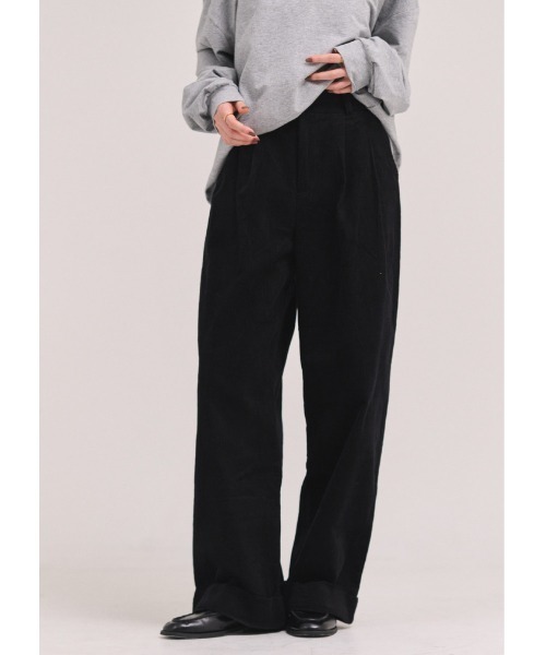 パンツ コーデュロイワイドパンツ レディース : ZOZOTOWN Yahoo!店