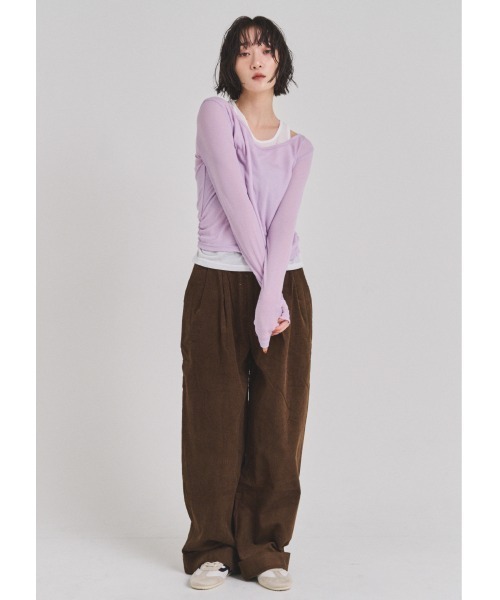 パンツ コーデュロイワイドパンツ レディース : ZOZOTOWN Yahoo!店