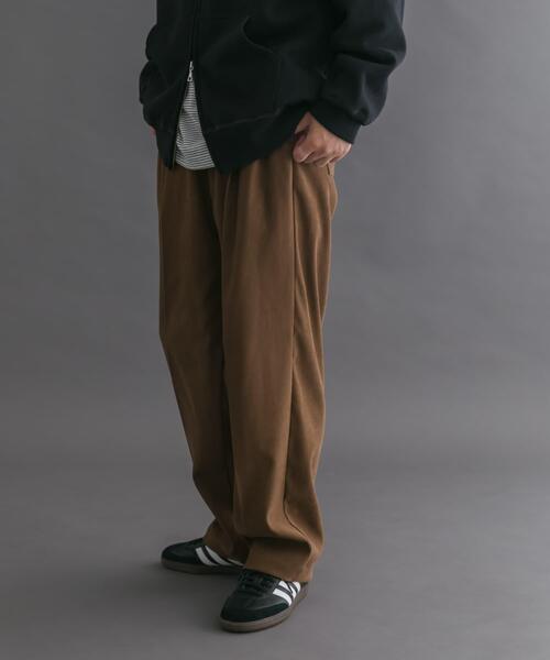 FORK&SPOON（フォークアンドスプーン） パンツ スウェードライクパンツ