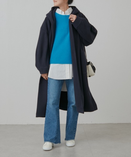 BEARDSLEY（ビアズリー） コート FREE ブルー レディース : ZOZOTOWN