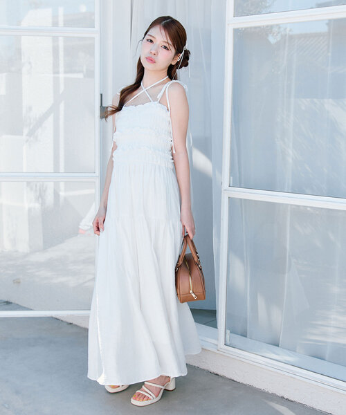 OLIVE des OLIVE（オリーブデオリーブ） キャミソールワンピース