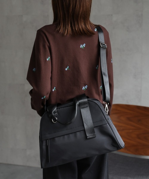 【希少】  型押しロゴ レザー ボストンバッグ 2way sakishimatokyo ボストンバッグ 2WAY ボストンBAG レディース メンズ