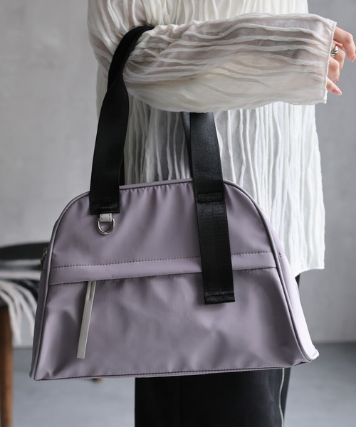 セオリー　theory　ボストンバッグ　2WAY ボストンバッグ 「高見えレザー風×万能サイズ」エレガンス2WAYボストン