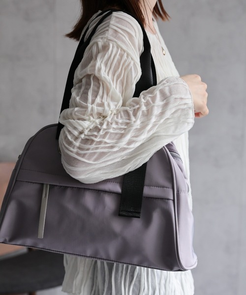 【希少】  型押しロゴ レザー ボストンバッグ 2way sakishimatokyo ボストンバッグ 2WAY ボストンBAG レディース メンズ