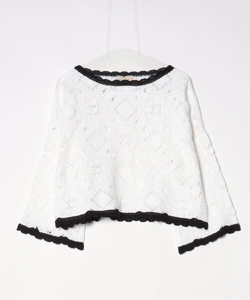 UNITED ARROWS(ユナイテッドアローズ) 長袖ニット FREE オフ UNITED ARROWS(ユナイテッドアローズ) 長袖ニット FREE オフ
