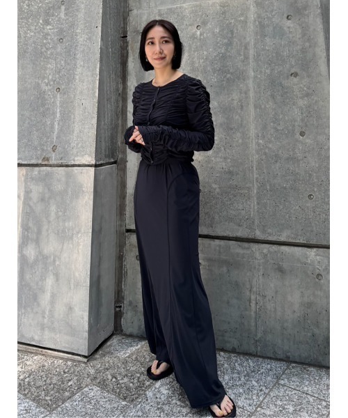 styling/（スタイリング） ロングスカート 0 ブラック レディース