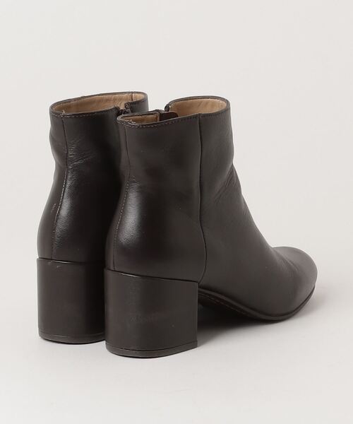 「PICHE ABAHOUSE」 ショートブーツ 35 ダークブラウン レディース_画像7