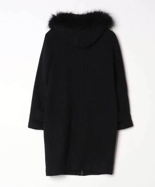 「LILIDIA」 ダッフルコート 0 ブラック レディース_画像2