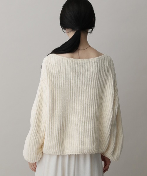 A part by（アパートバイ） ニット セーター クリーミーモールニット