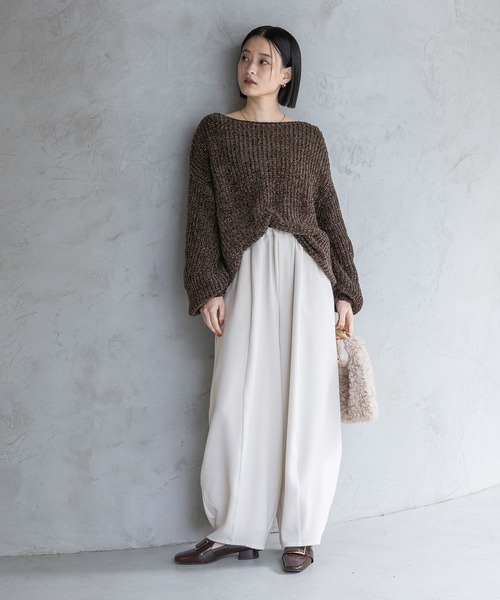 A part by（アパートバイ） ニット セーター クリーミーモールニット