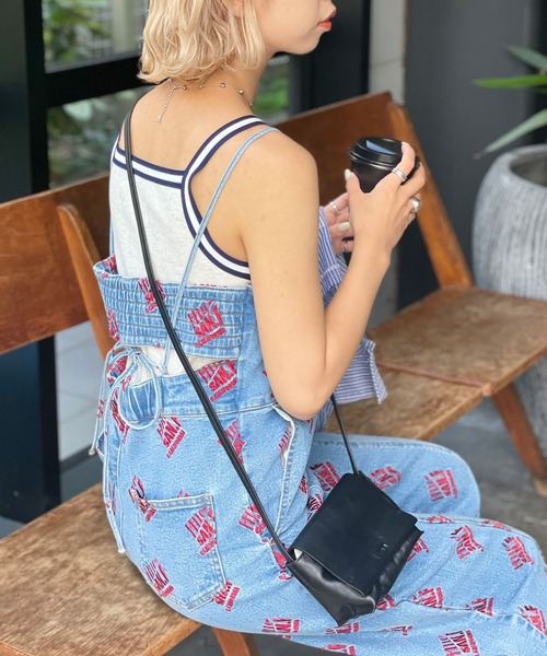 「HELLO.SANFRANCISCO」 オーバーオール MEDIUM サックスブルー レディース_画像5