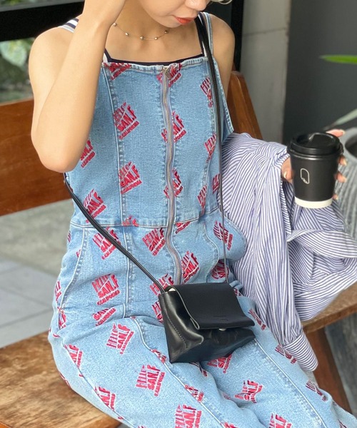 「HELLO.SANFRANCISCO」 オーバーオール MEDIUM サックスブルー レディース_画像8