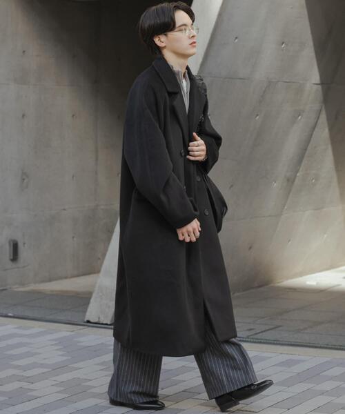 SENSE OF PLACE by URBAN RESEARCH パンツ ウールブレンドカーブ