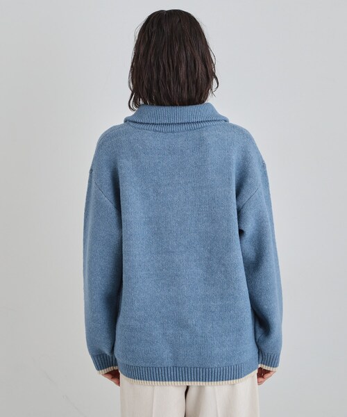 THE SHOP TK ニット セーター 「洗える」ほど良くラフで女性らしい