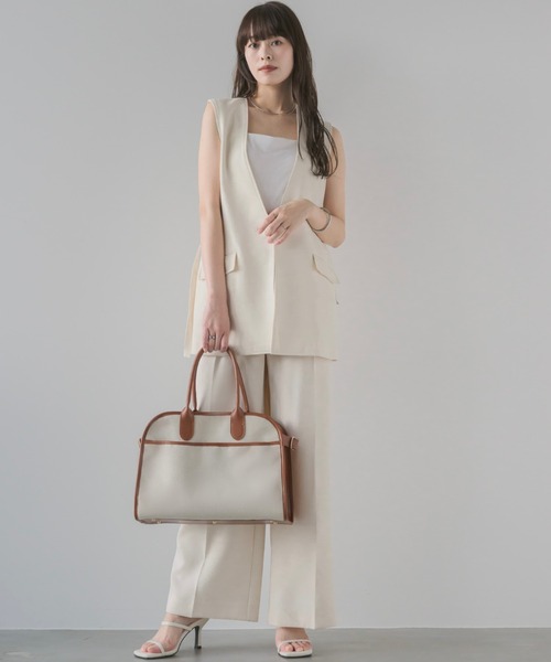 「NEUNA」 トートバッグ FREE ブラウン レディース_画像8