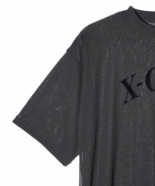 「X-girl」 半袖カットソー ONE SIZE ピンク レディース_画像9