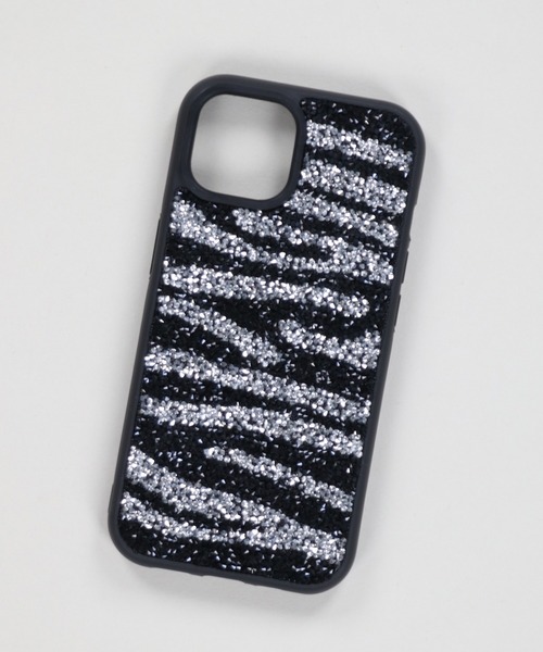 SPINNS（スピンズ） スマホケース iPhone15/16対応 ラインストーン