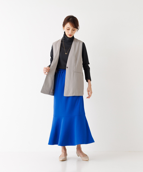 「abahouse mavie」 ロングスカート フリー ダークオレンジ レディース_画像4