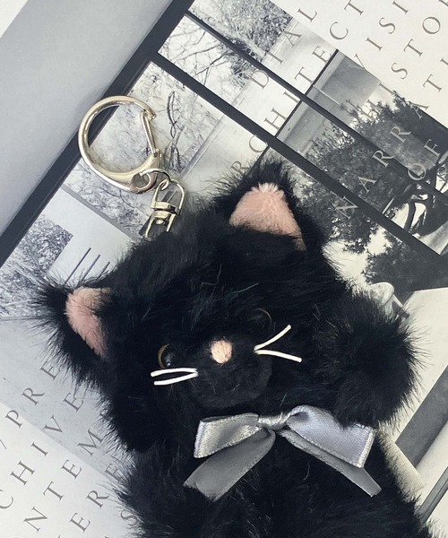 AS KNOW AS（アズノゥアズ） キーホルダー ふわふわアニマル