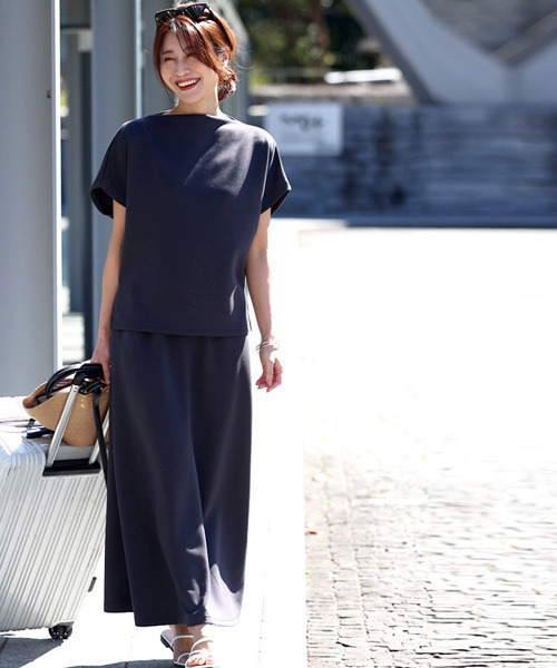 「Ehre style」 セットアップ FREE チャコールグレー レディース_画像6