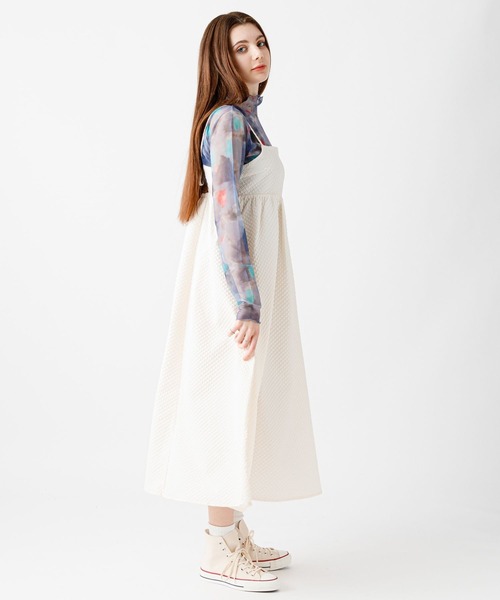 「saloon」 サロペットスカート FREE ブルー レディース_画像6