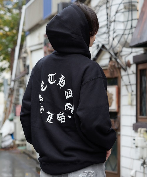 That's life ジップアップパーカー X-LARGE ブラック メンズ