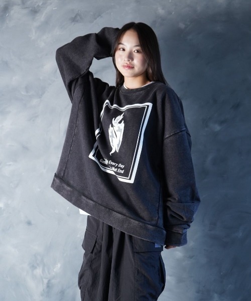 ブラック スウェット トレーナー 89 NOIZY トレーナー スウェット メンズ レディース : ZOZOTOWN Yahoo!店