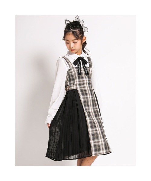 「ZIDDY」 「KIDS」サロペットスカート 150 グリーン キッズ_画像6